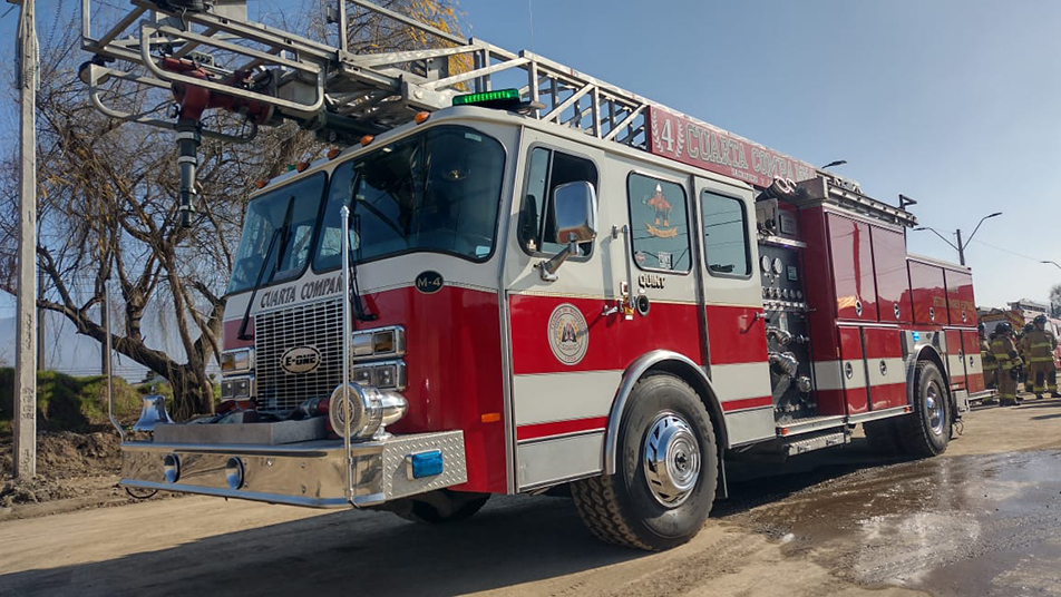 Nueva unidad para Bomberos de Graneros